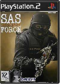 SAS Anti-Terror Force PAL Playstation 2  box art